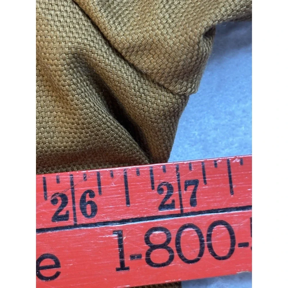 Wrangler Workwear Mens 2XL Shirt Jacket Briwn Unlined Canvas With Hood NWOT